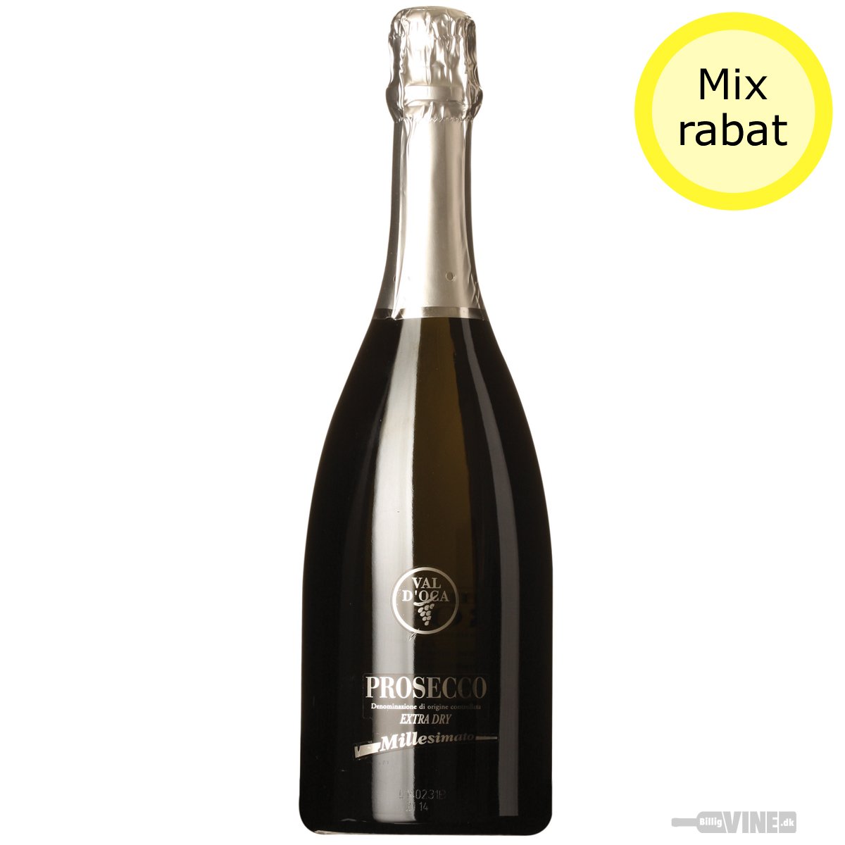 Val D Oca Prosecco D O C Extra Dry Millesimato Spumante Billigvine Dk