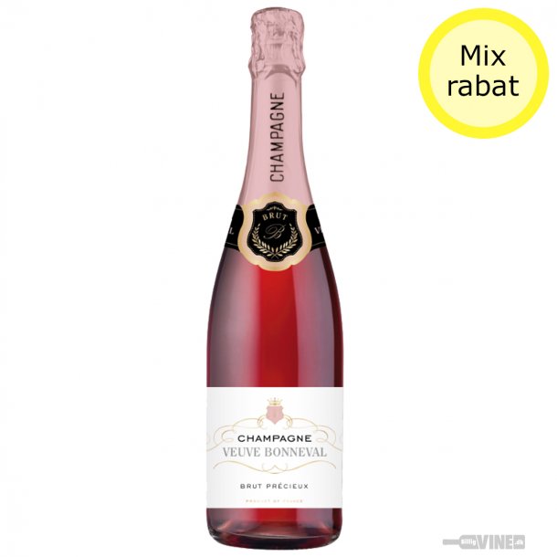 Veuve Bonneval Champagne Prcieux Ros Brut