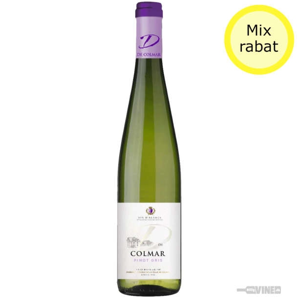 D de Colmar Alsace Pinot Gris, Domaine de Viticole la Ville de Colmar 2021